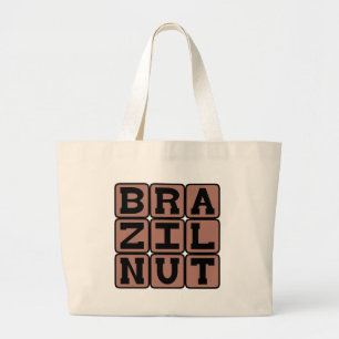 Bolsa Tote Grande Brasil Nut, Legume