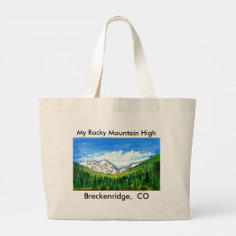 Bolsa Tote Grande Breckenridge CO Tote Bag The MUSEUM Zazzle Gifts