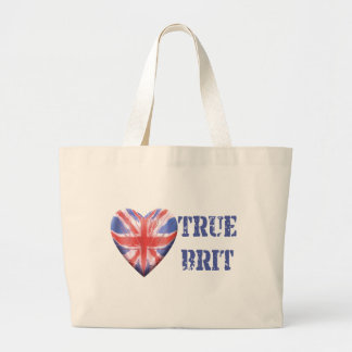 Bolsa Tote Grande Británico verdadeiro