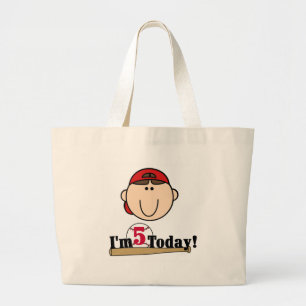 Bolsa Tote Grande Brunette Baseball 5 Birthday