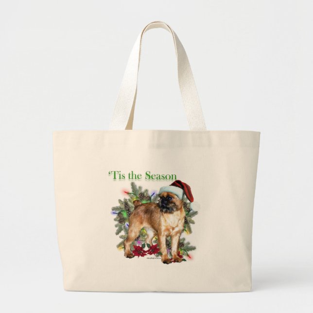Bolsa Tote Grande Bruxelas Griffon Tis (Frente)