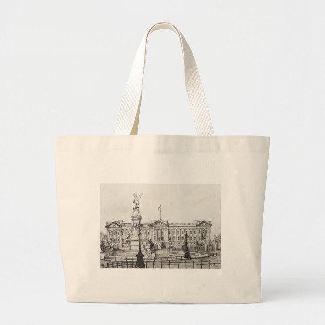 Bolsa Tote Grande Buckingham Palace London.2006 (Frente)