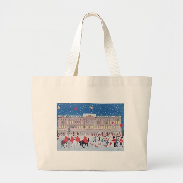 Bolsa Tote Grande Buckingham Palace Londres (Frente)