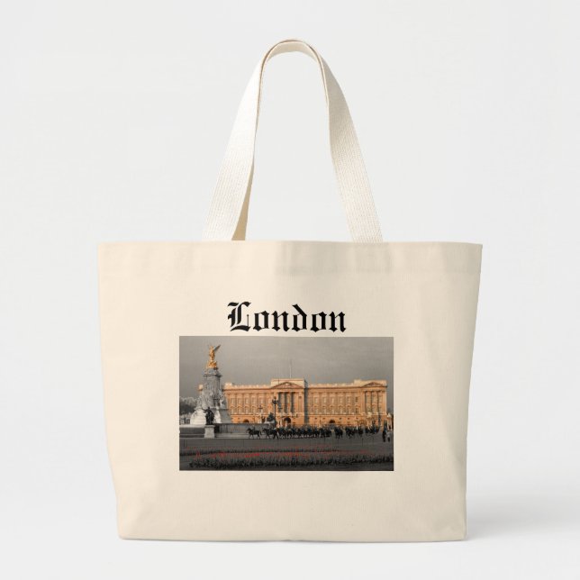 Bolsa Tote Grande Buckingham Palace Londres (Frente)