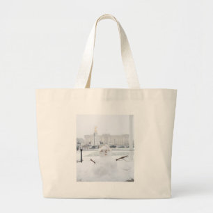 Bolsa Tote Grande Buckingham Palace Snowman London