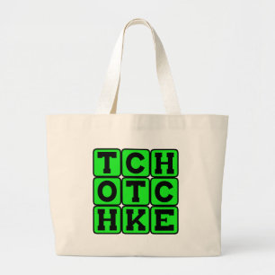 Bolsa Tote Grande Bugiganga, Enfeite Bric-A-Brac