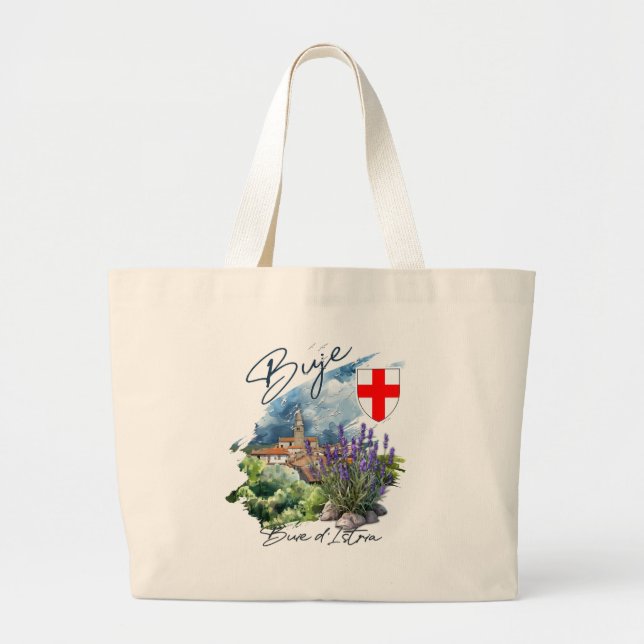 Bolsa Tote Grande Buje Croácia (Frente)