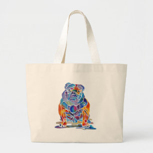 Bolsa Tote Grande Buldogue inglês