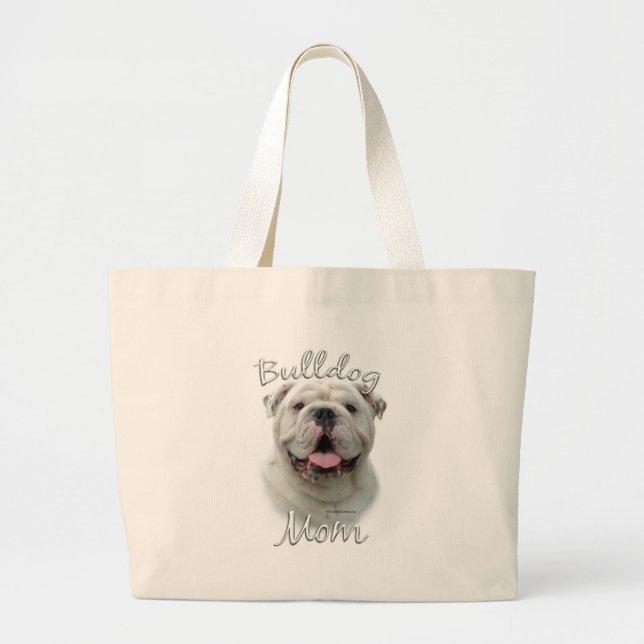 Bolsa Tote Grande Buldogue Mãe 2 (Frente)