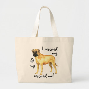 Bolsa Tote Grande Bullmastiff de Emergência