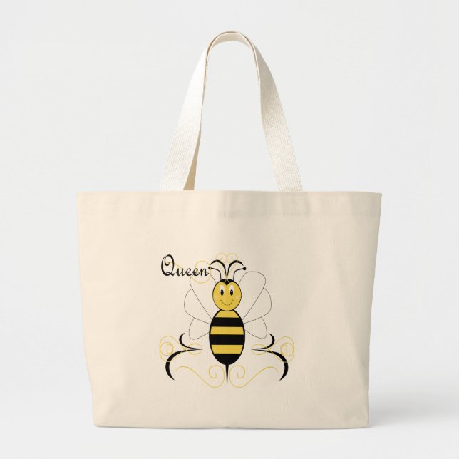Bolsa Tote Grande Bumble Bee Queen Bag (Frente)