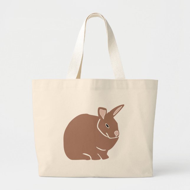 Bolsa Tote Grande Bunny Rabbit (Frente)