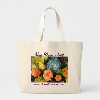 Bolsa Tote Grande Buquê Colorido