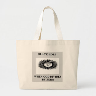 Bolsa Tote Grande buracos negros
