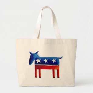 Bolsa Tote Grande Burro Democrata