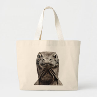 Bolsa Tote Grande Cabeça de Komodo