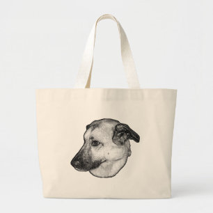 Bolsa Tote Grande Cabeça de Quadrinhos, Tote Diário