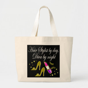 BOLSA TOTE GRANDE CABELEIREIRO DOURADO E BELO