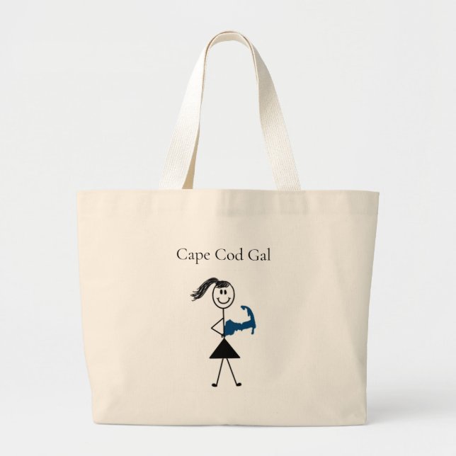 Bolsa Tote Grande Cabo Cod Gal Tote Bag (Frente)
