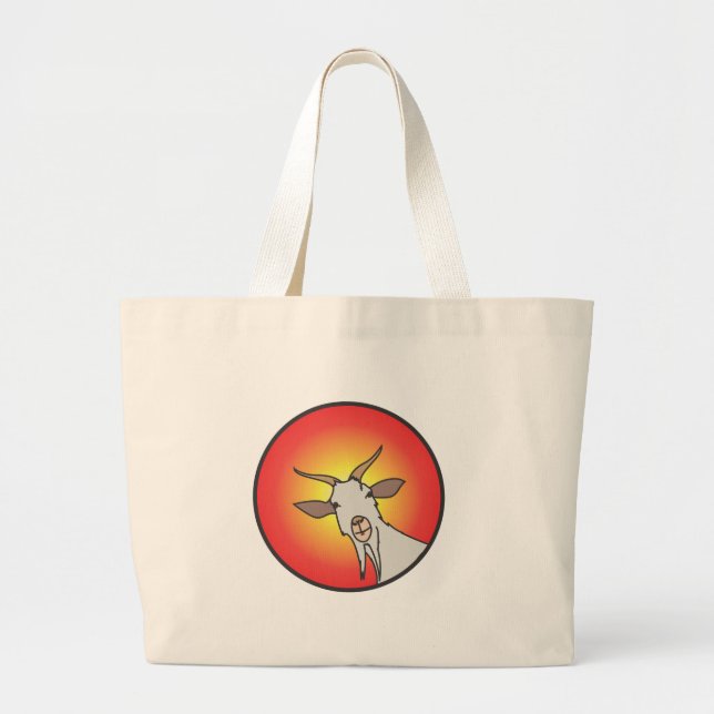 Bolsa Tote Grande Cabras das mães dos bolsas (Frente)