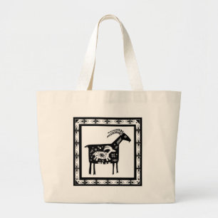 Bolsa Tote Grande Cabrito do Sudoeste da Montanha Mama com Bebê