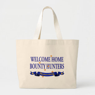 Bolsa Tote Grande Caçadores de prémios Home bem-vindos