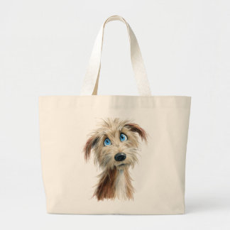 Bolsa Tote Grande Cachorro Desgrenhado