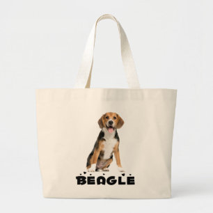 Bolsa Tote Grande Cachorro Engraçado Mamãe Dotada Ganha Bagle Tote B