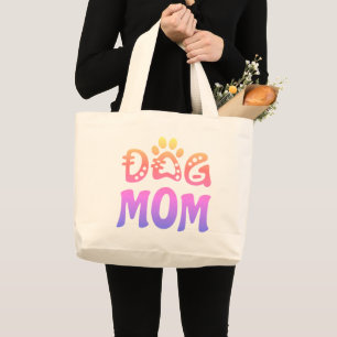 Bolsa Tote Grande Cachorro Mãe