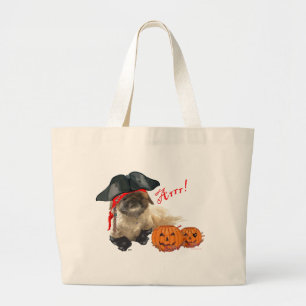 Bolsa Tote Grande Cachorro Pirata
