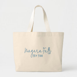 Bolsa Tote Grande Cachorro-Quente de Niagara Falls, Nova York