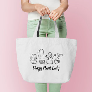 Bolsa Tote Grande Cactus - Senhora das Plantas Loucas