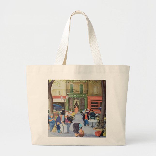 Bolsa Tote Grande Café Provence (Frente)