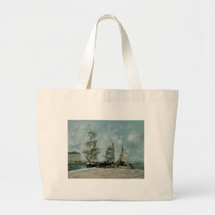 Bolsa Tote Grande Cais em Honfleur