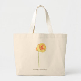 Bolsa Tote Grande California Poppy