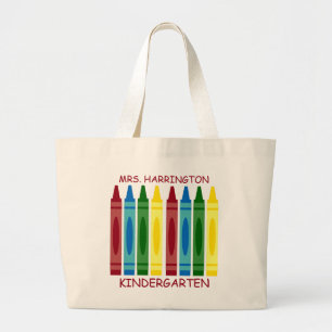 Bolsa Tote Grande Camarões Escolares Personalizados