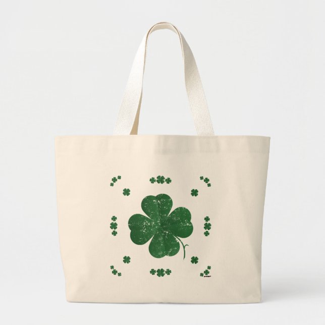 Bolsa Tote Grande Camarões - estilo de colheita (Frente)