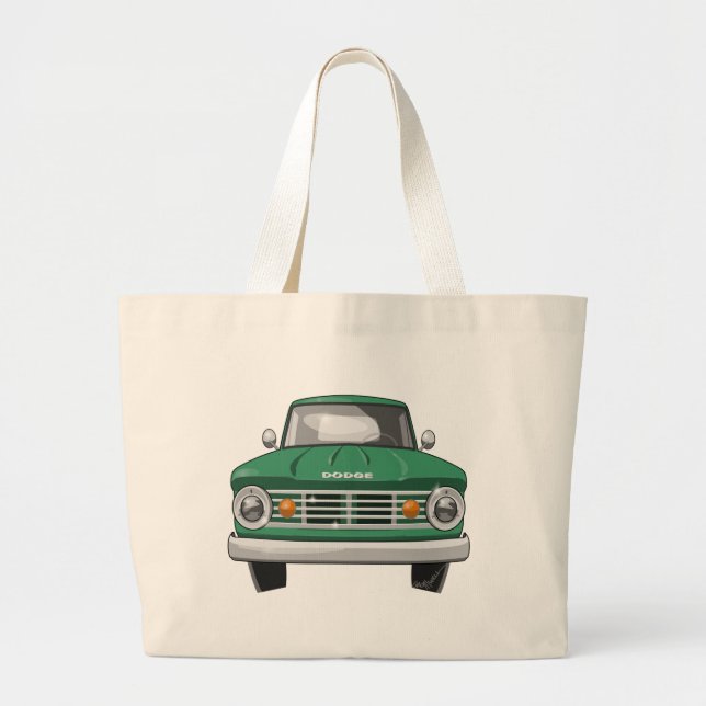 Bolsa Tote Grande Caminhão de 1967 Dodge Fargo (Frente)