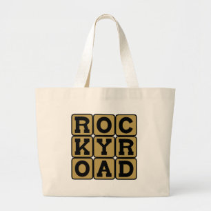Bolsa Tote Grande Caminho Rochoso, Sabor de Sorvete