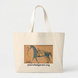 Bolsa Tote Grande Camisa do osso de Walter:  Maneira antiga de