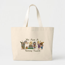 Bolsa Tote Grande Camisa Engraçado do Parque Trailer