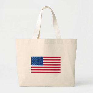 Bolsa Tote Grande Camisas e presentes da bandeira americana T