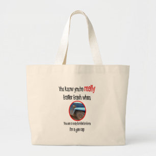 Bolsa Tote Grande Camisas e presentes no Parque Trailer Funny