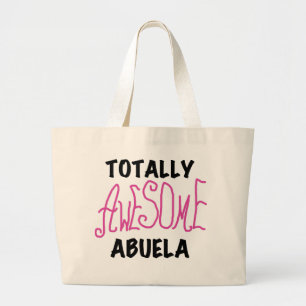 Bolsa Tote Grande Camiseta e presentes cor-de-rosa totalmente impres