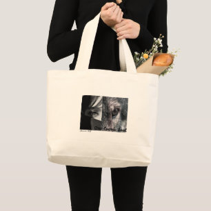 Bolsa Tote Grande Camiseta Mulher Loba – Espírito Selvagem Uma Alma