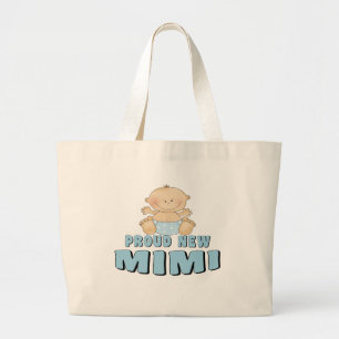 Bolsa Tote Grande Camiseta Orgulhosa Nova Mimi