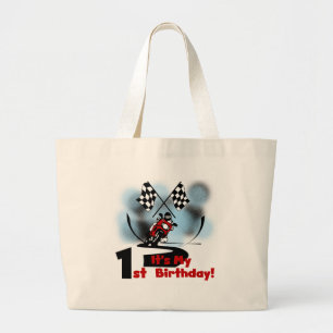 Bolsa Tote Grande Camisetas e presentes de primeiro aniversario de m