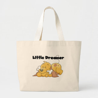 Bolsa Tote Grande Camisetas e presentes para sonhadores de cães