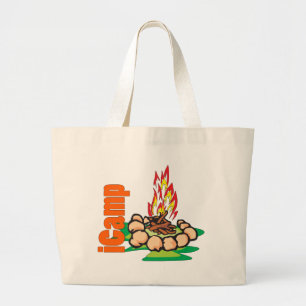 Bolsa Tote Grande Camp Camping Shirt