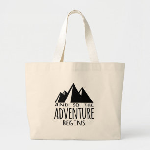 Bolsa Tote Grande Camping bonito começa a aventura